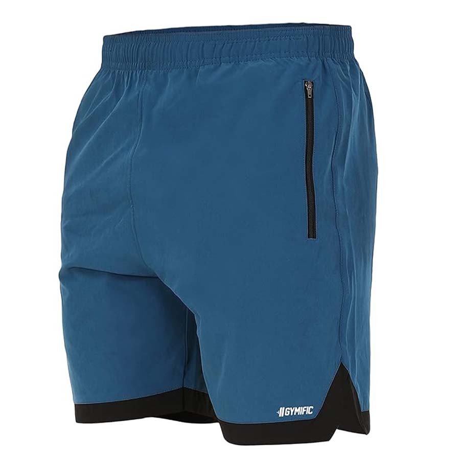 GYMIFIC Sports Training Running Dry Fit Solid Shorts for Men