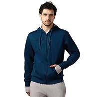 NOBERO Men's Travel Cotton Solid Plain Hoody Sports Winter Gym Workout Running Travel Trekking Hooded Sweatshirts and Hoodies for Men Boys Cotton Winter Casual Wear