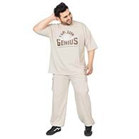 CHKOKKO Men PlusSize Casual Summer Track Suit Co-ord Sets