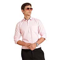 FYLTR Men's Regular Fit Solid Shirt - Full Sleeve| Functional Pocket | Contrast Trim Fabric | Formal Shirts for Men